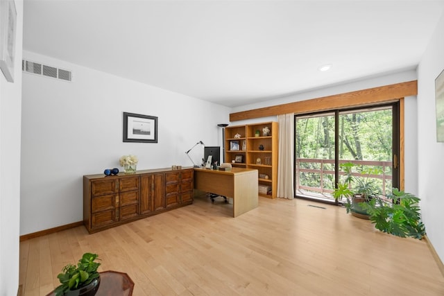 13 Woodland Hts, Iowa City, IA 52240 - office space featuring light wood-style floors and baseboards
