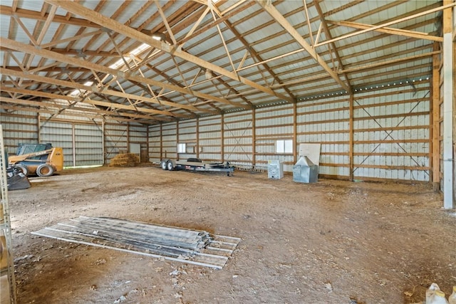 6119 28th Ave Dr, Vinton, IA 52349 - miscellaneous room with vaulted ceiling