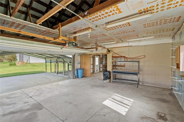 6119 28th Ave Dr, Vinton, IA 52349 - garage with a garage door opener