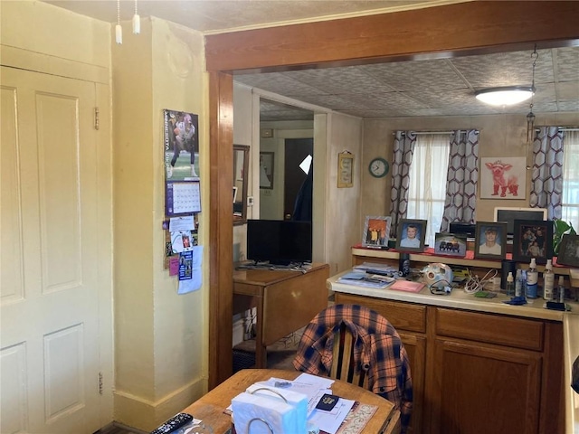 view of dining area