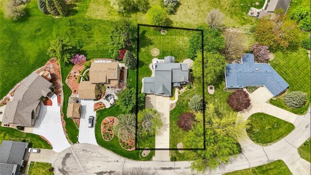 1659 Apache Dr NE, Solon, IA 52333 - aerial perspective of suburban area
