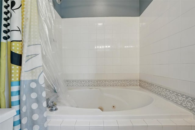 view of full bathroom