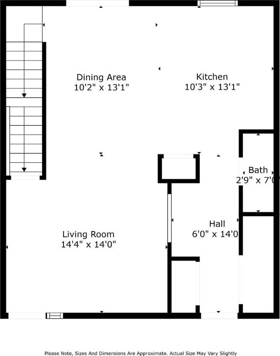 floor plan / room layout