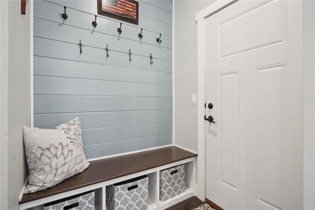 view of mudroom