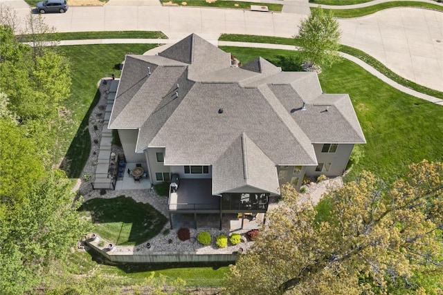 view of subject property