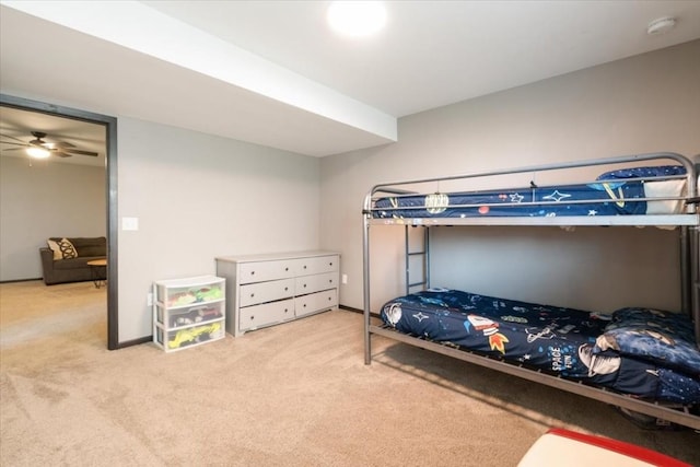 412 Dawson Dr, West Branch, IA 52358 - bedroom with carpet flooring and baseboards
