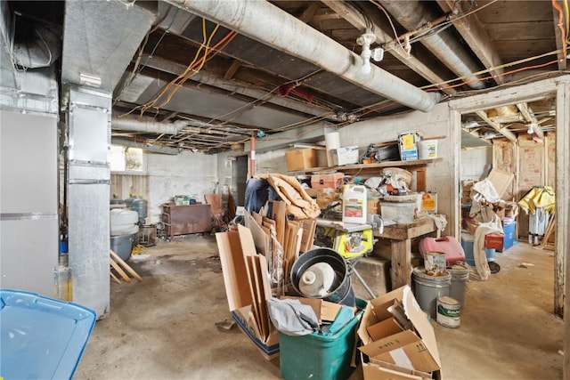 829 Union Ave, Lowden, IA 52255 - view of basement