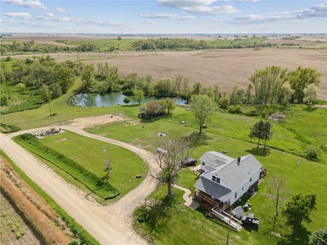 829 Union Ave, Lowden, IA 52255 - view of rural area featuring a large body of water