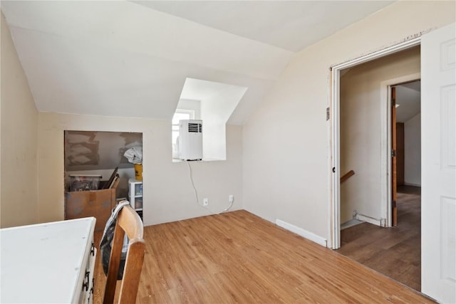 829 Union Ave, Lowden, IA 52255 - bonus room with light wood-style floors and vaulted ceiling
