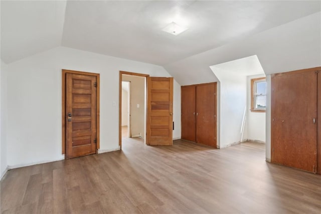 829 Union Ave, Lowden, IA 52255 - bonus room with lofted ceiling and light wood-type flooring