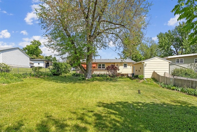 view of yard
