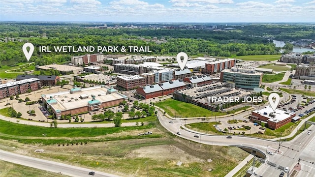 901 E 2nd Ave Unit 212, Coralville, IA 52241 - drone / aerial view