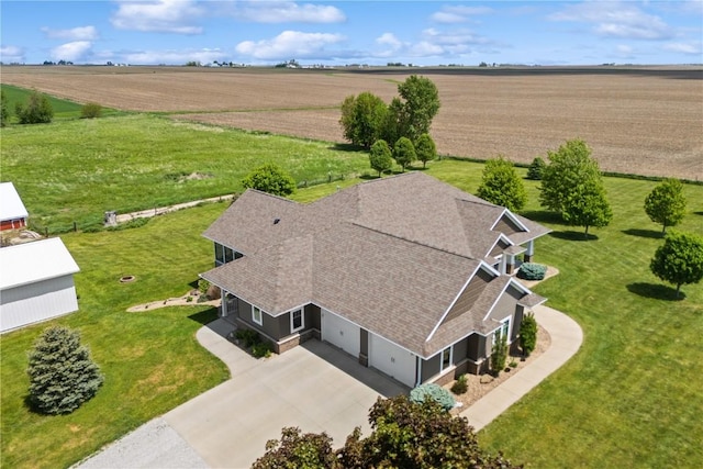 1443 69th St, Keystone, IA 52249 - aerial view of sparsely populated area