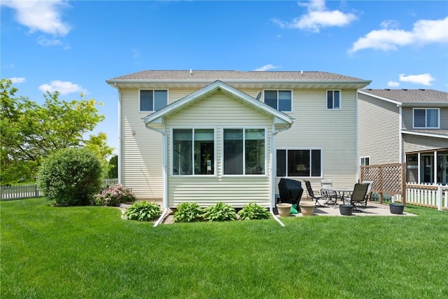 3205 Lennon Ln, Marion, IA 52302 - back of property featuring a patio