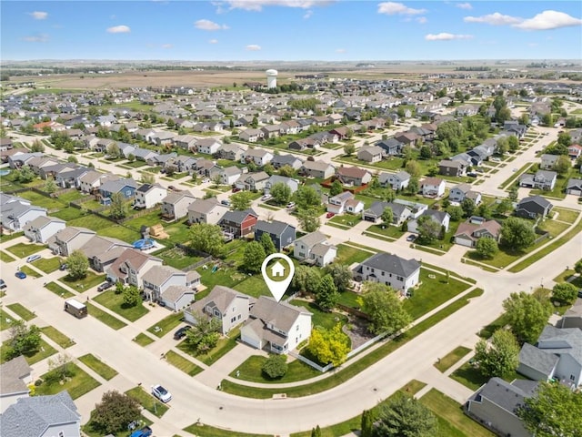 3205 Lennon Ln, Marion, IA 52302 - aerial view of property's location featuring nearby suburban area
