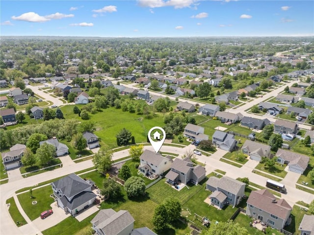 3205 Lennon Ln, Marion, IA 52302 - aerial view of property and surrounding area featuring nearby suburban area