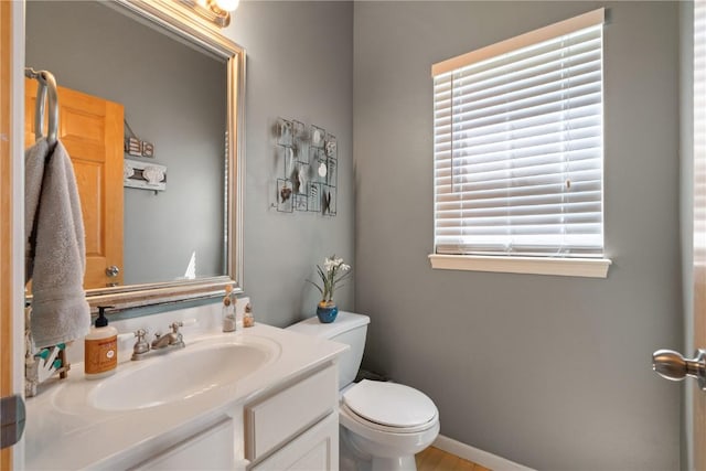 3205 Lennon Ln, Marion, IA 52302 - bathroom with toilet and vanity