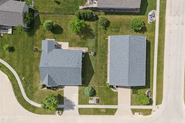 drone / aerial view