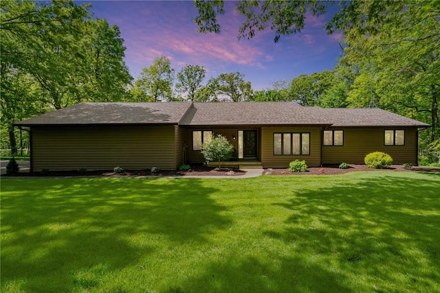 1445 NE Butternut Ln, Swisher, IA 52338 - view of front facade featuring a front yard