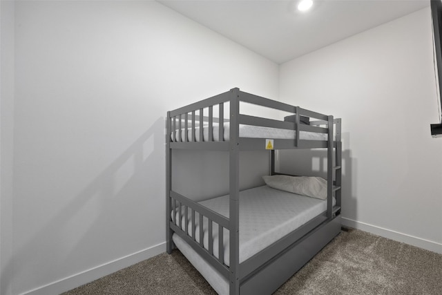 830 Newton Rd Unit 4, Iowa City, IA 52246 - bedroom with carpet flooring, baseboards, and recessed lighting