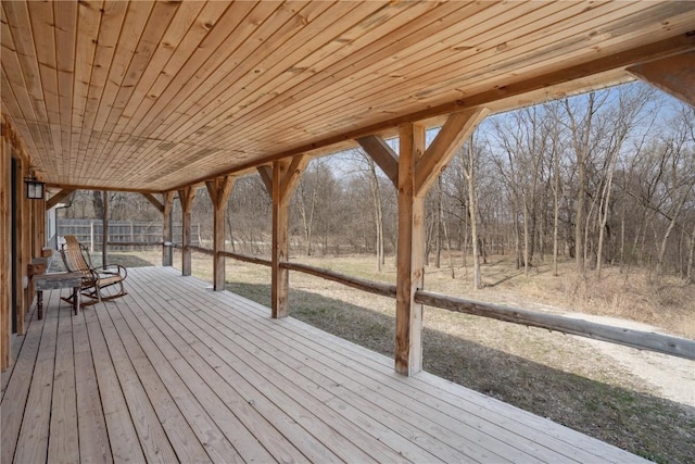 2527 61st St Ln Lot 1, Vinton, IA 52349 - view of deck