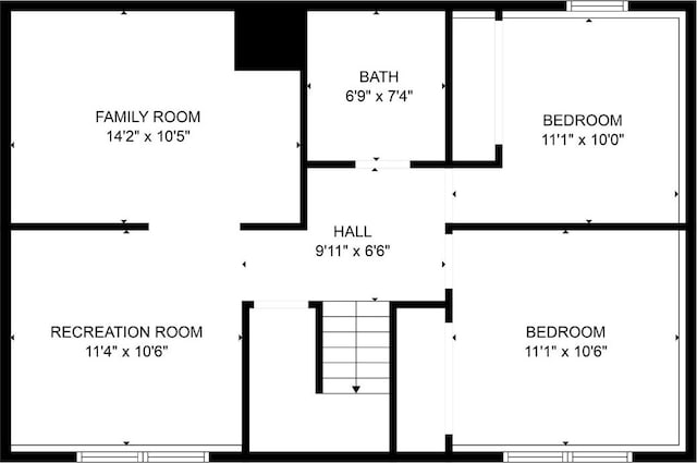 607 E Pershing Dr, Brooklyn, IA 52211 - property floor plan