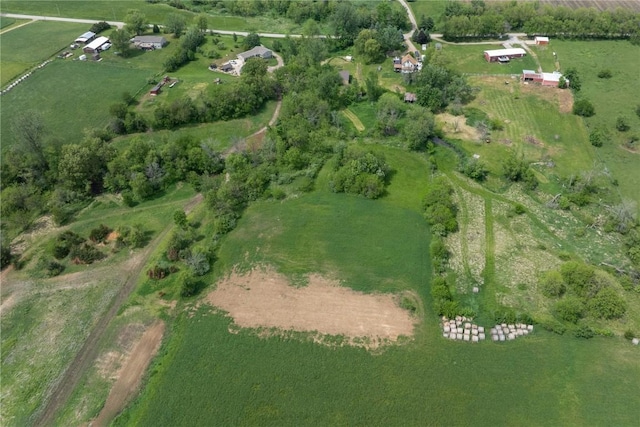 3136 155th St, Muscatine, IA 52761 - aerial overview of property's location with rural landscape