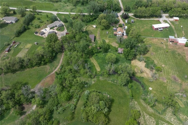 3136 155th St, Muscatine, IA 52761 - aerial overview of property's location featuring rural landscape