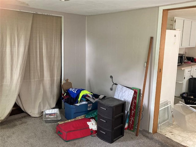 1403 W 3rd St, Vinton, IA 52349 - misc room featuring carpet