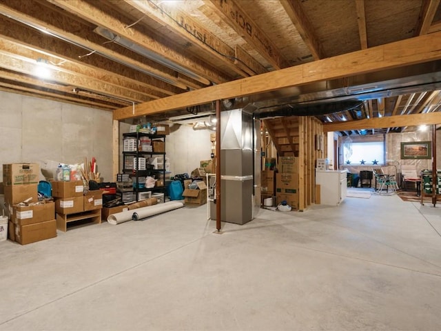 4408 Hastings Dr, Marion, IA 52302 - basement featuring heating unit