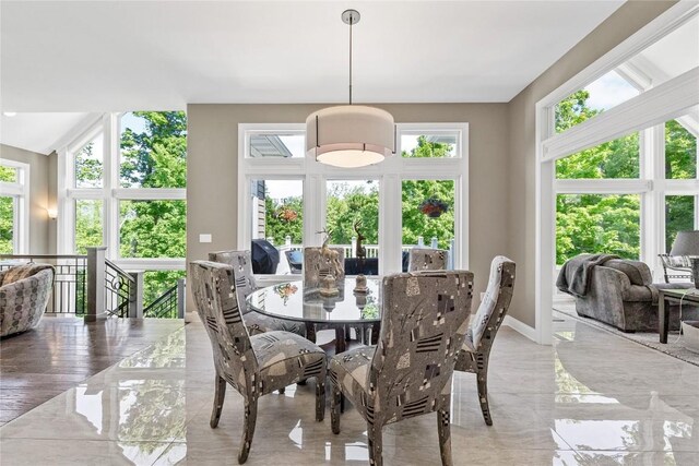 6712 Spring Grove Ct NE, Cedar Rapids, IA 52411 - dining space featuring healthy amount of natural light