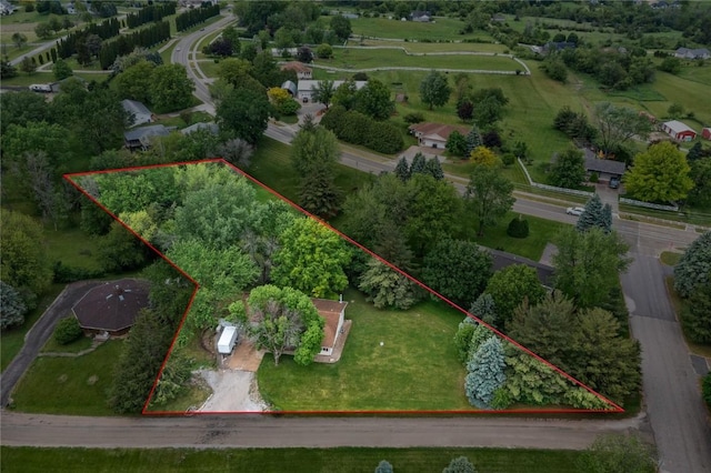 2914 Windy Ridge Rd NE, Swisher, IA 52338 - aerial view of property and surrounding area with property boundaries highlighted