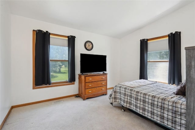 75 Jefferson Ave SW, Swisher, IA 52238 - carpeted bedroom with vaulted ceiling and baseboards