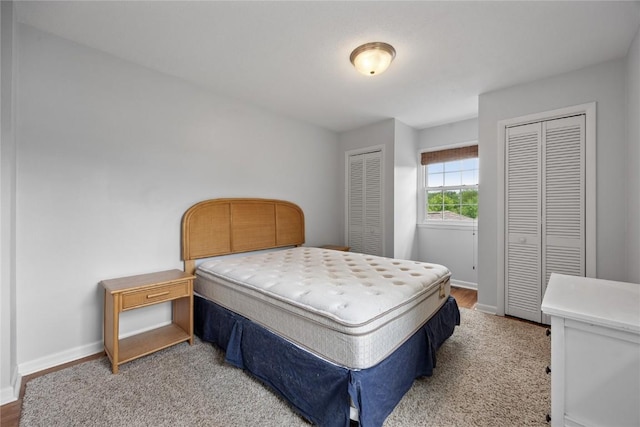 1220 Northwood Ln, Muscatine, IA 52761 - bedroom with two closets and baseboards