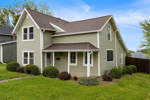 1298 14th Ave, Marion, IA 52302 - traditional home featuring roof with shingles and a porch