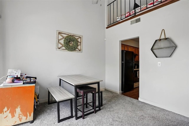 215 40th St Dr SE Unit 304, Cedar Rapids, IA 52403 - home office with carpet floors and baseboards
