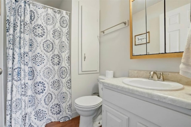215 40th St Dr SE Unit 304, Cedar Rapids, IA 52403 - bathroom featuring vanity, toilet, and curtained shower