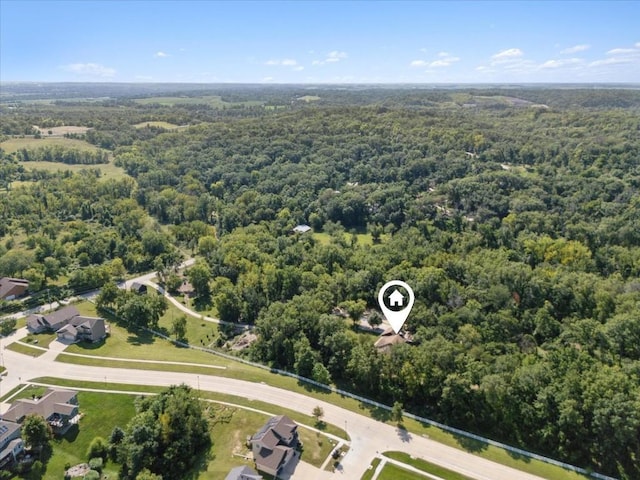 1901 42nd St SE, Cedar Rapids, IA 52403 - drone / aerial view of a forest
