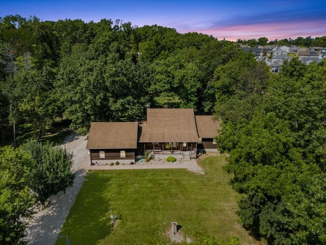 1901 42nd St SE, Cedar Rapids, IA 52403 - view of aerial view at dusk