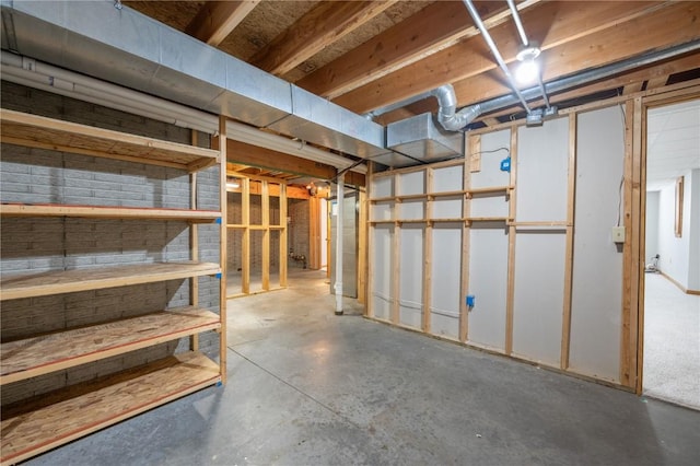 6919 Rockingham Dr SW, Cedar Rapids, IA 52404 - view of unfinished basement