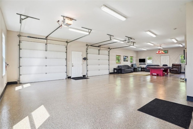 2545 F52 Trl, Parnell, IA 52325 - garage featuring a garage door opener