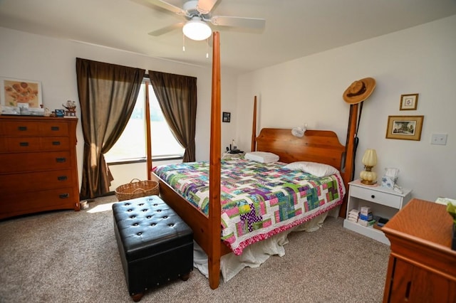 3902 Bluebird Dr SW, Cedar Rapids, IA 52404 - carpeted bedroom featuring ceiling fan