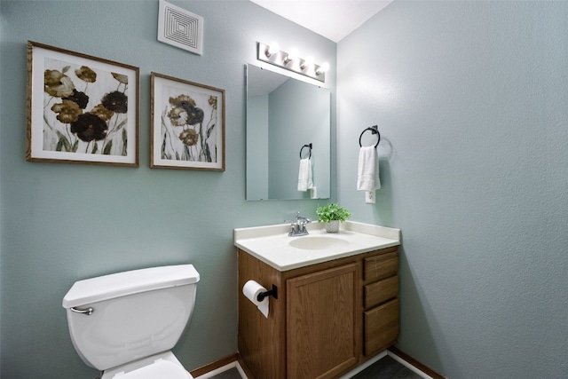 364 Camden Rd, Iowa City, IA 52245 - bathroom featuring vanity and toilet