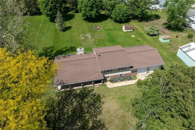409 Oak St, Rowley, IA 52329 - aerial view of property and surrounding area