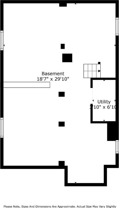 414 18th St, Cedar Rapids, IA 52403 - room layout