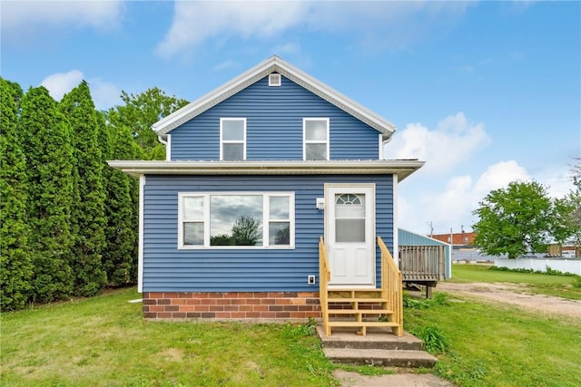 306 7th Ave, Clarence, IA 52216 - view of front of house with a front yard