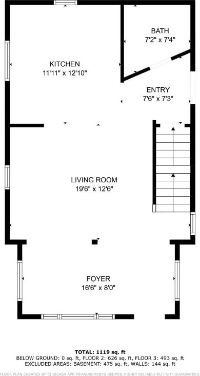 306 7th Ave, Clarence, IA 52216 - property floor plan