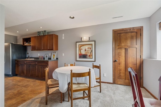 1617 Hunters Field Ln, Marion, IA 52302 - dining space with recessed lighting and baseboards