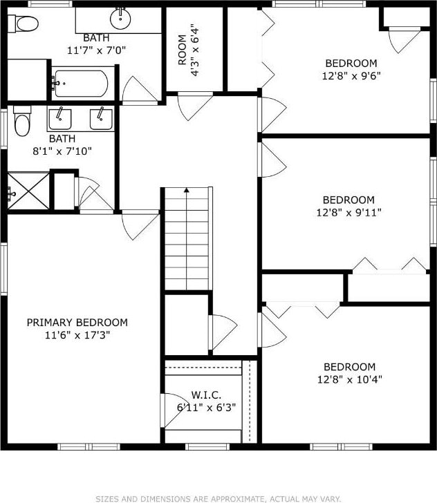2232 Birchwood Dr NE, Cedar Rapids, IA 52402 - floor plan / room layout
