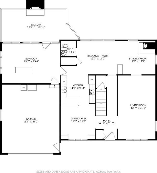 2232 Birchwood Dr NE, Cedar Rapids, IA 52402 - property floor plan